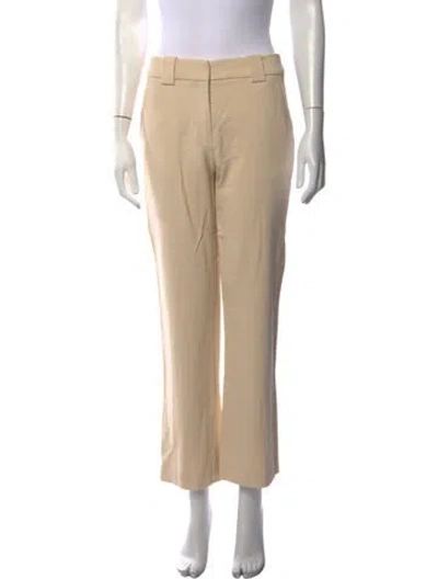 Pre-owned A.l.c Straight Leg Pants In Neutrals