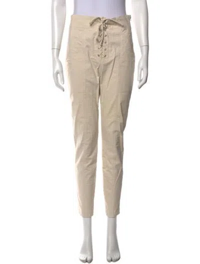 Pre-owned A.l.c Straight Leg Pants In Neutrals