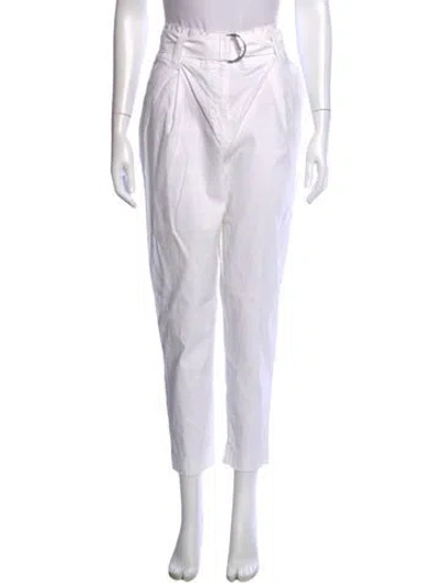 Pre-owned A.l.c Straight Leg Pants In Neutrals/white