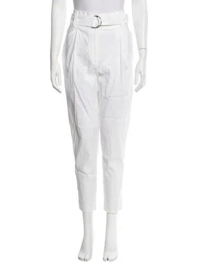 Pre-owned A.l.c Straight Leg Pants In Neutrals/white