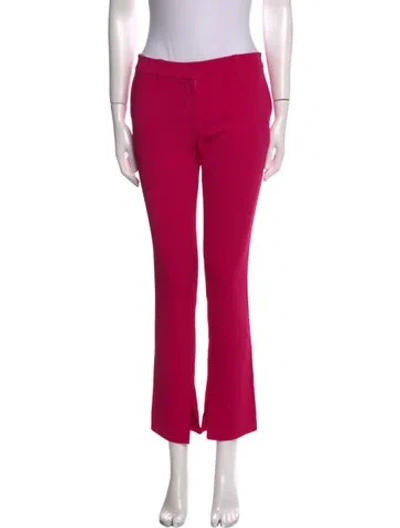 Pre-owned A.l.c Straight Leg Pants In Pink