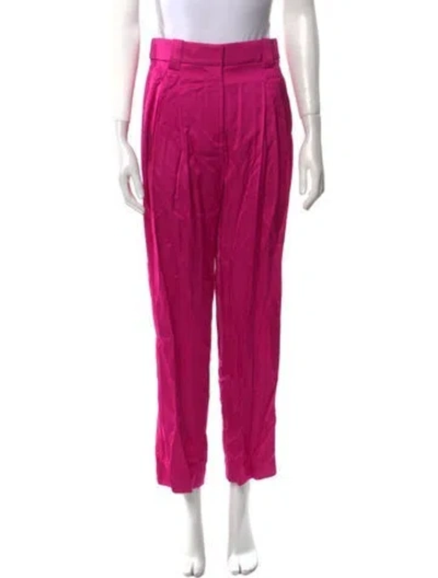 Pre-owned A.l.c Straight Leg Pants In Pink