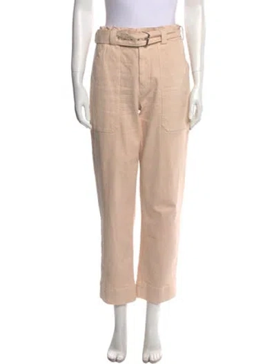 Pre-owned A.l.c Straight Leg Pants In Pink