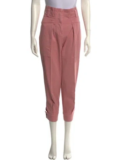 Pre-owned A.l.c Straight Leg Pants In Pink