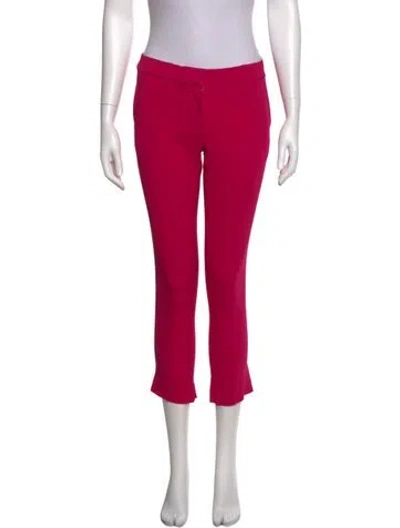 Pre-owned A.l.c Straight Leg Pants In Pink