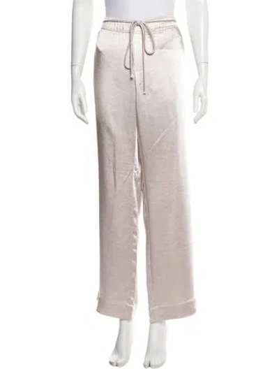 Pre-owned A.l.c Straight Leg Pants In Pink