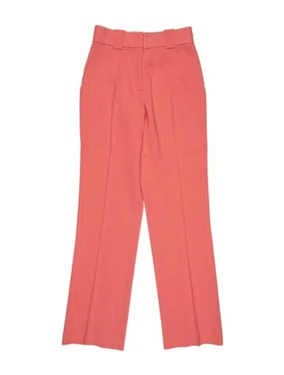 Pre-owned A.l.c Straight Leg Pants In Pink