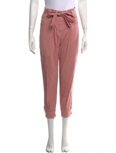 Pre-owned A.l.c Straight Leg Pants In Pink
