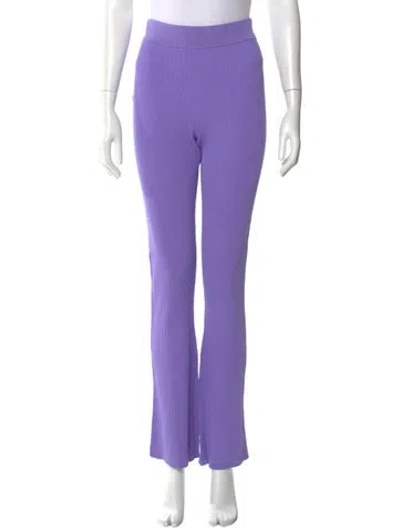 Pre-owned A.l.c Straight Leg Pants In Purple