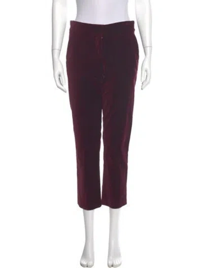 Pre-owned A.l.c Straight Leg Pants In Purple