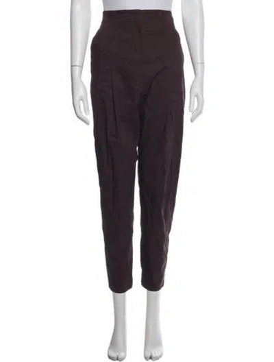 Pre-owned A.l.c Straight Leg Pants In Purple