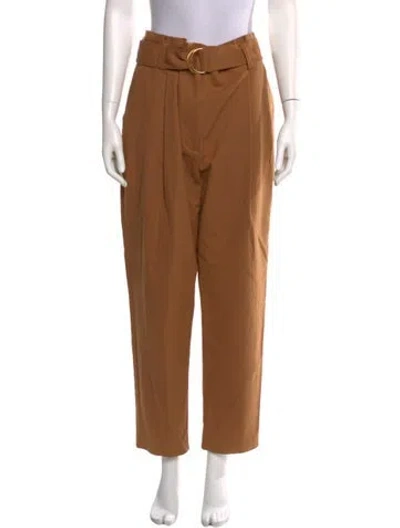 Pre-owned A.l.c Straight Leg Pants W/ Tags In Brown