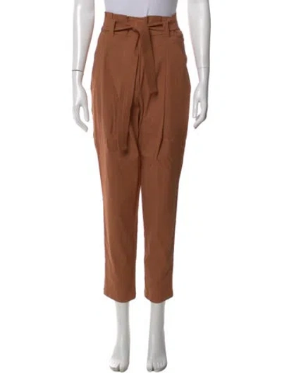 Pre-owned A.l.c Straight Leg Pants W/ Tags In Brown