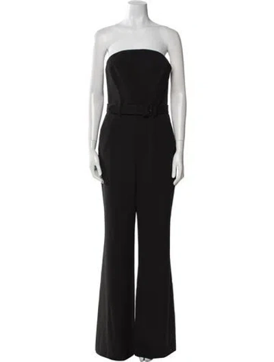 Pre-owned A.l.c Strapless Jumpsuit In Black