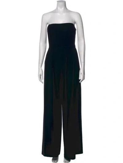Pre-owned A.l.c Strapless Jumpsuit In Black