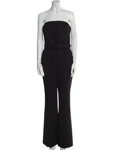 Pre-owned A.l.c Strapless Jumpsuit In Black
