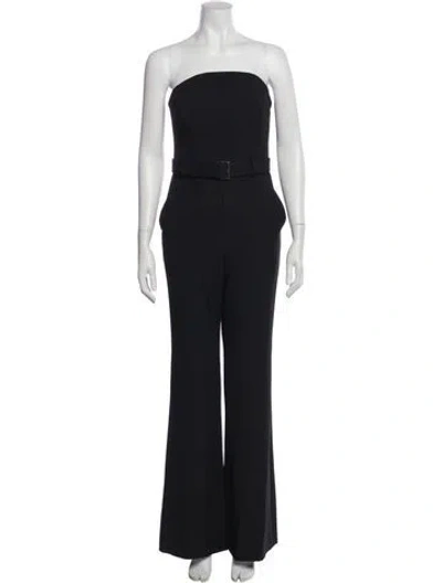 Pre-owned A.l.c Strapless Jumpsuit In Black