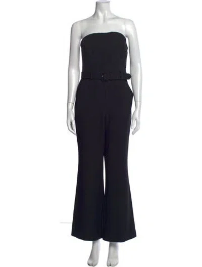 Pre-owned A.l.c Strapless Jumpsuit In Black