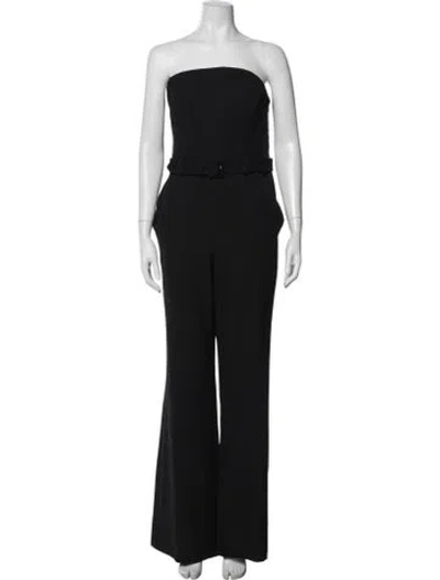 Pre-owned A.l.c Strapless Jumpsuit In Black