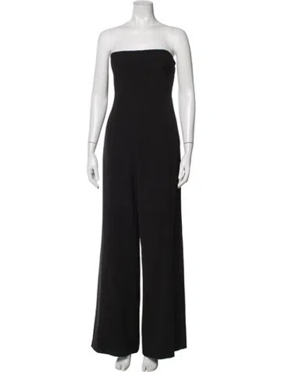 Pre-owned A.l.c Strapless Jumpsuit In Black