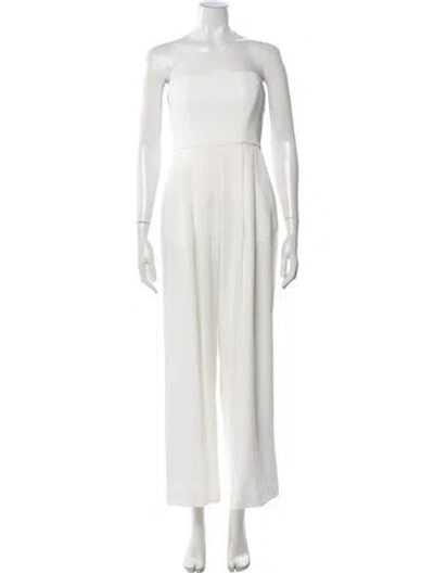 Pre-owned A.l.c Strapless Jumpsuit In Neutral