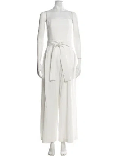 Pre-owned A.l.c Strapless Jumpsuit In Neutral