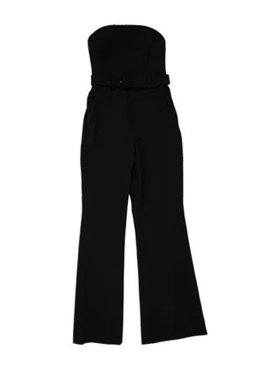 Pre-owned A.l.c Strapless Jumpsuit W/ Tags In Black