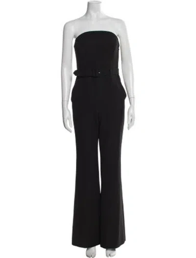 Pre-owned A.l.c Strapless Jumpsuit W/ Tags In Black