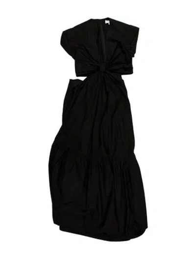 Pre-owned A.l.c Strapless Long Dress In Black