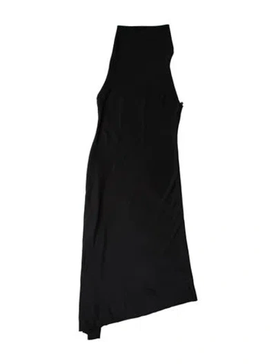 Pre-owned A.l.c Strapless Long Dress In Black