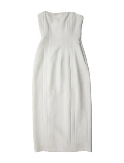 Pre-owned A.l.c Strapless Mini Dress In Blue