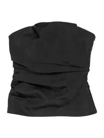 Pre-owned A.l.c Strapless Top W/ Tags In Black