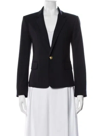 Pre-owned A.l.c Striped Blazer In Blue