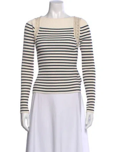 Pre-owned A.l.c Striped Mini Dress In Multi