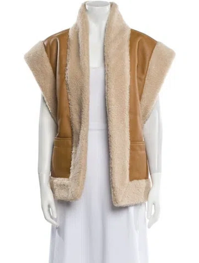 Pre-owned A.l.c Striped Vest W/ Tags In Neutral