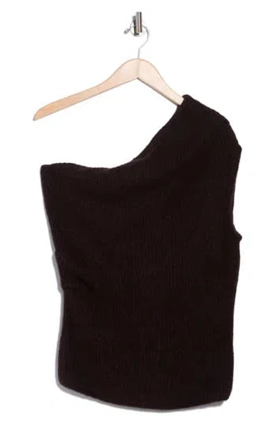A.l.c . Sue One-shoulder Top In Brown