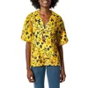 A.l.c Sullivan Womens Collar Linen Button-down Top In Multi