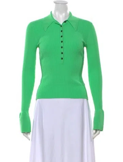 Pre-owned A.l.c Sweater In Green