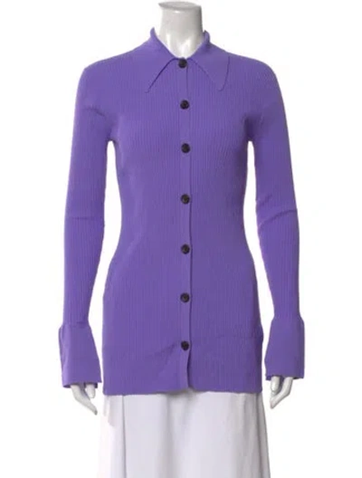 Pre-owned A.l.c Sweater In Purple
