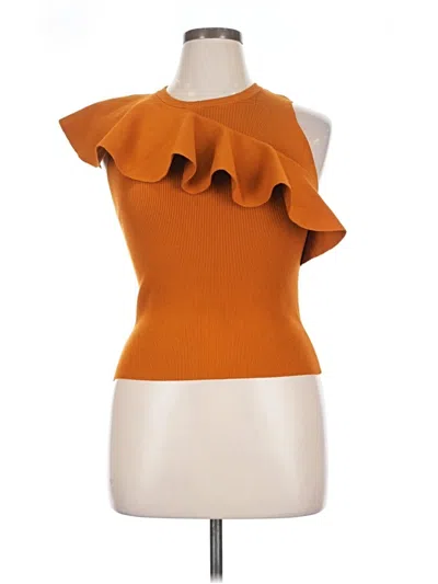 Pre-owned A.l.c Sweater Vest In Orange