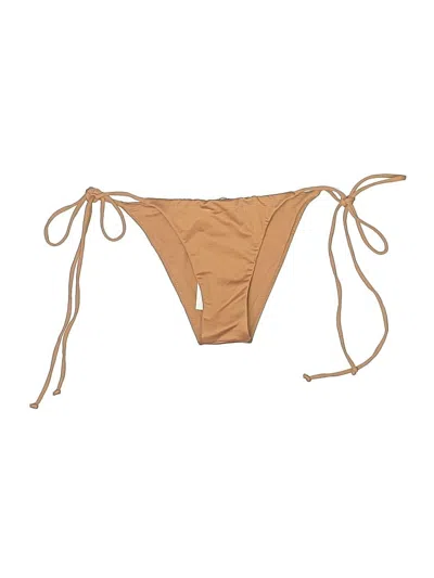 Pre-owned A.l.c Swimsuit Bottoms In Tan