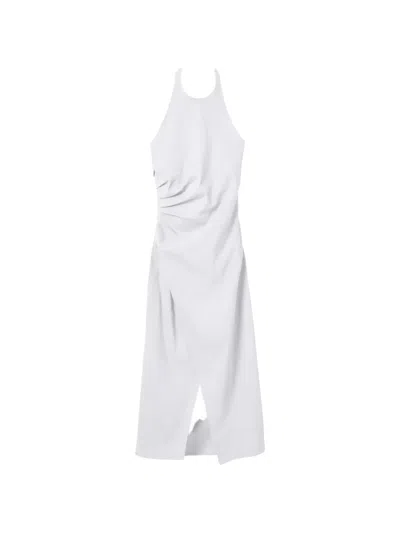 A.l.c Sylvie Gathered Halter-neck Midi Dress In Multi