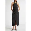A.l.c . Sylvie Halter Neck Linen Blend Dress