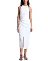A.l.c . Sylvie Linen-blend Dress In White