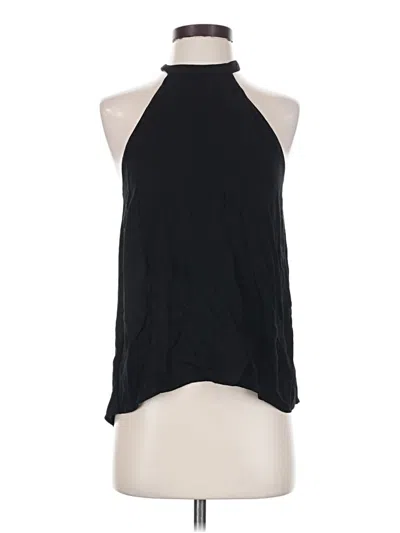 Pre-owned A.l.c Tank Top Black Halter Neckline Tops