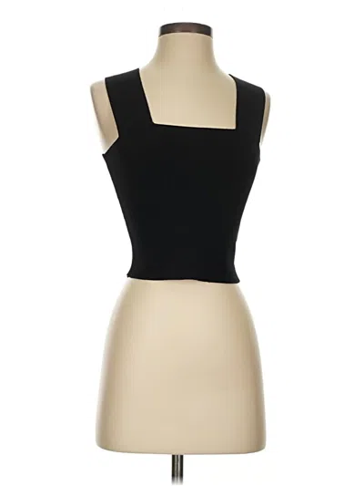 Pre-owned A.l.c Tank Top Black Strapless Neckline Tops