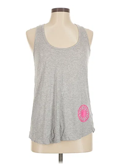 Pre-owned A.l.c Tank Top Gray Halter Neckline Tops