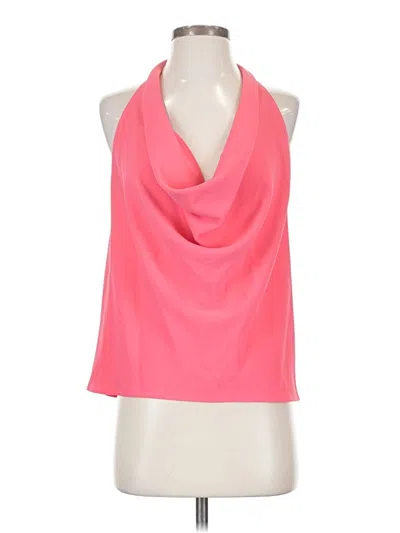 Pre-owned A.l.c Tank Top Pink Halter Neckline Tops
