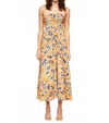 A.l.c Tate Dress In Golden Poppy Multi In Multi