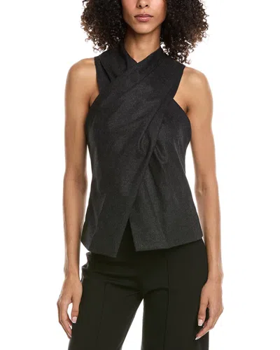 A.l.c . Tess Wool & Cashmere-blend Top In Black